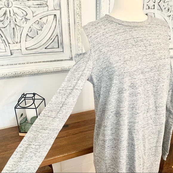 NWT! ZARA Cold Shoulder Jersey Dress Size Medium - Picture 4 of 6